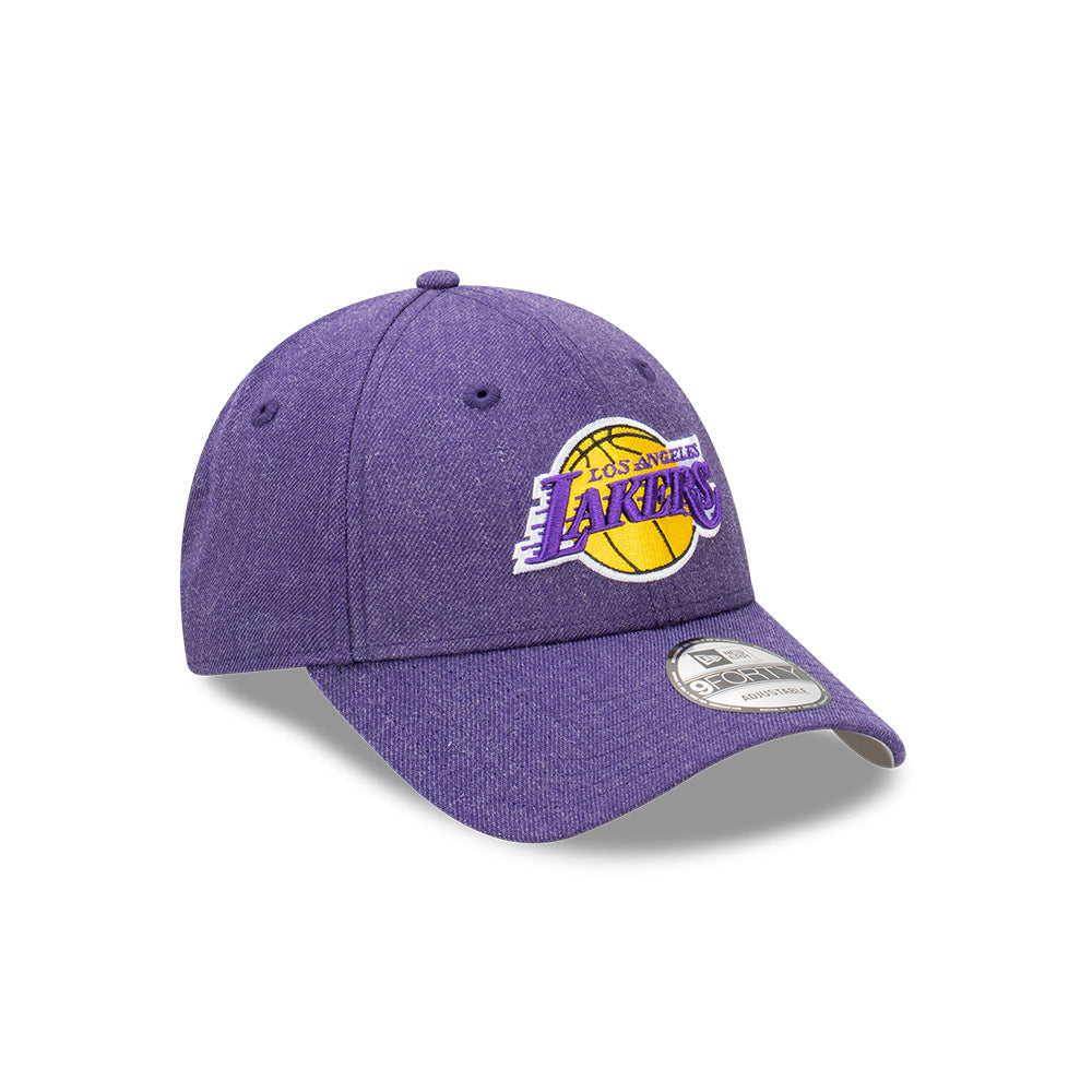 LOS ANGELES LAKERS HEATHER PURPLE 9FORTY CAP