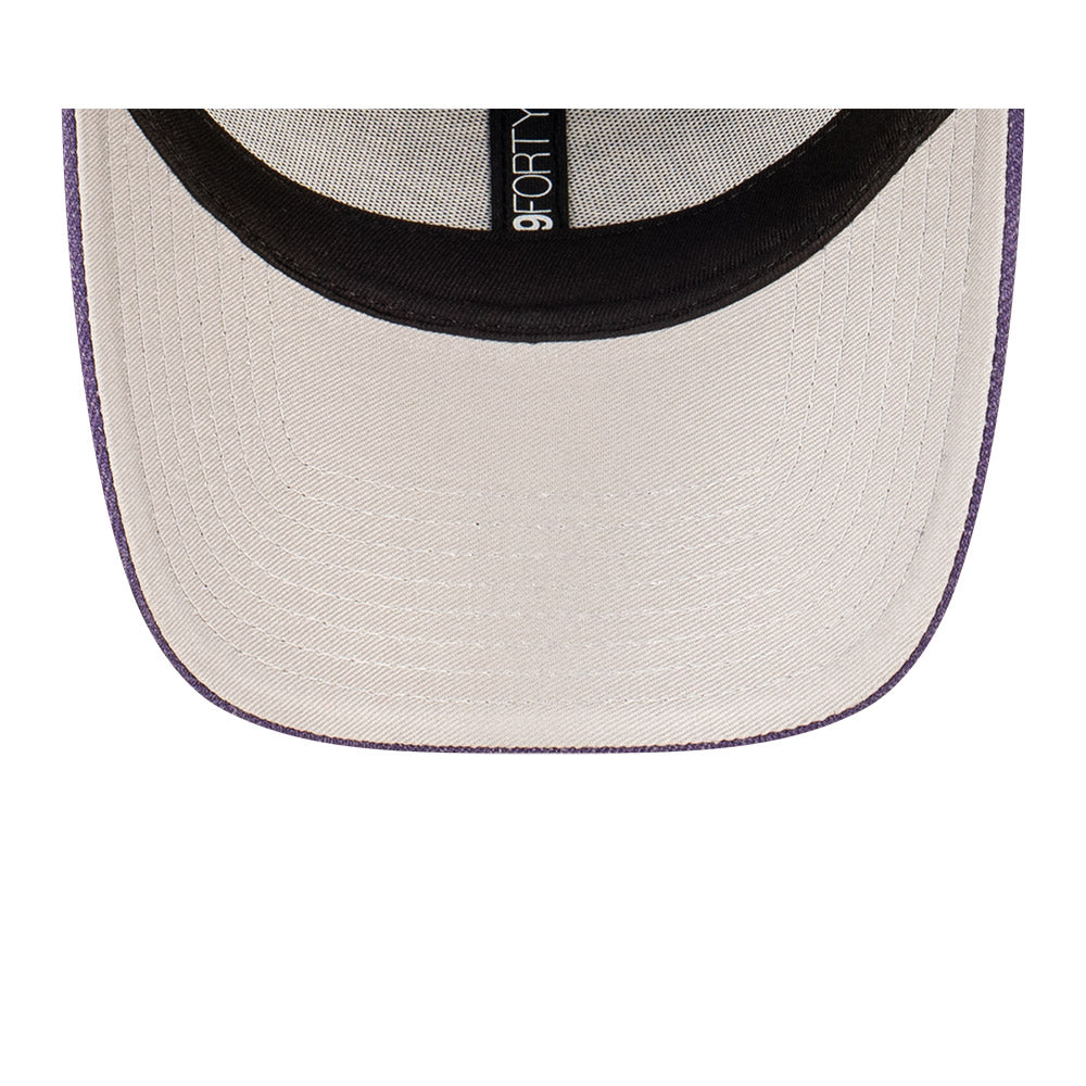 LOS ANGELES LAKERS HEATHER PURPLE 9FORTY CAP