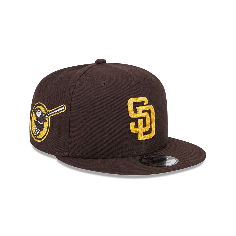 ALPHA INDUSTRIES X SAN DIEGO PADRES DARK BROWN 9FIFTY CAP