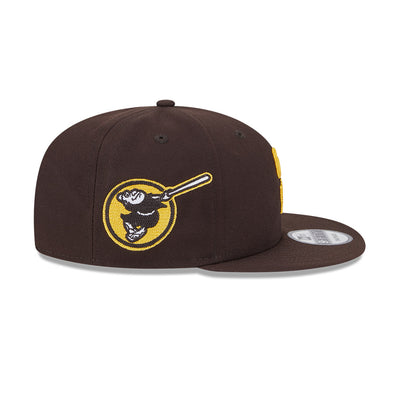 ALPHA INDUSTRIES X SAN DIEGO PADRES DARK BROWN 9FIFTY CAP