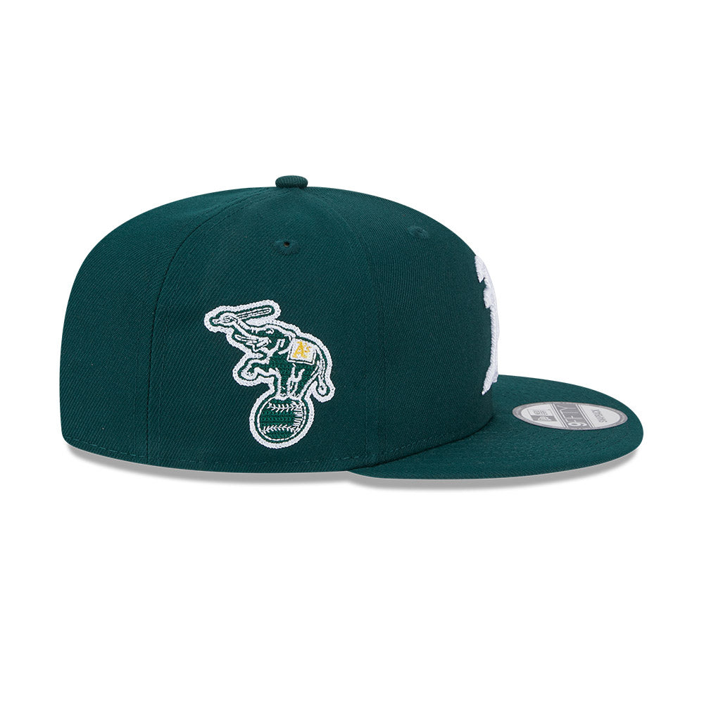 ALPHA INDUSTRIES X OAKLAND ATHLETICS DARK GREEN 9FIFTY CAP