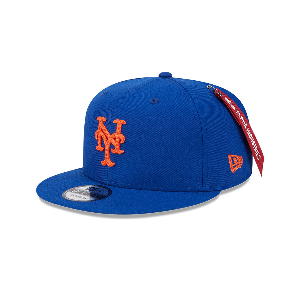 ALPHA INDUSTRIES X NEW YORK METS BLUE 9FIFTY CAP