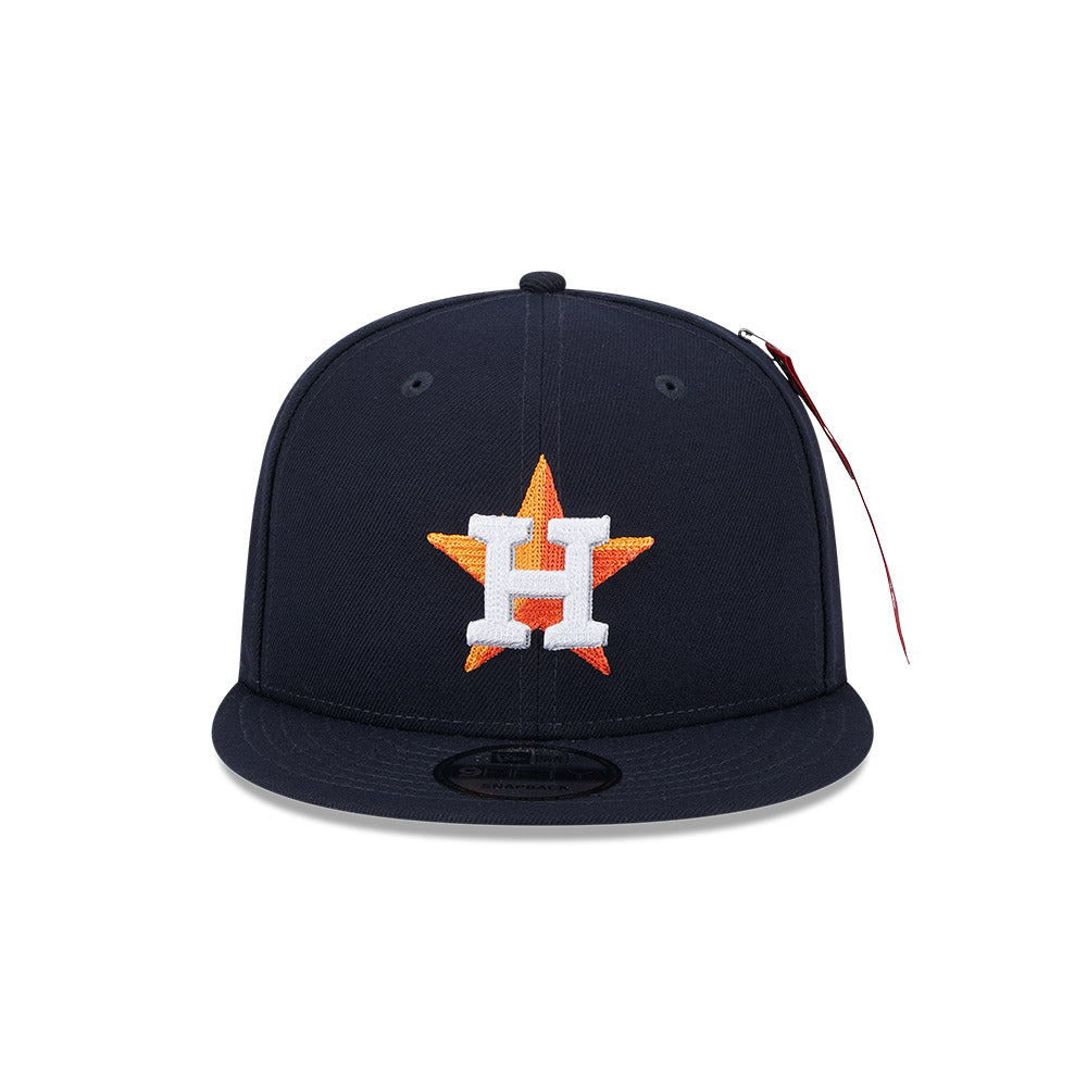 ALPHA INDUSTRIES X HOUSTON ASTROS NAVY 9FIFTY CAP