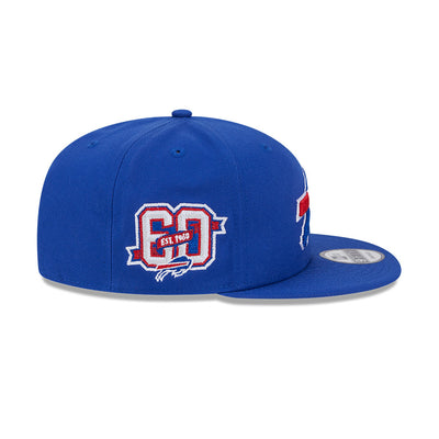 ALPHA INDUSTRIES X BUFFALO BILLS MED BLUE 9FIFTY CAP