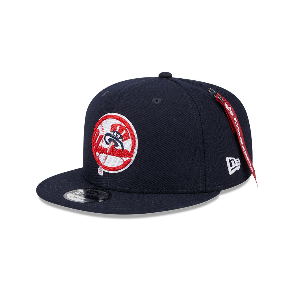 ALPHA INDUSTRIES X NEW YORK YANKEES NAVY 9FIFTY CAP