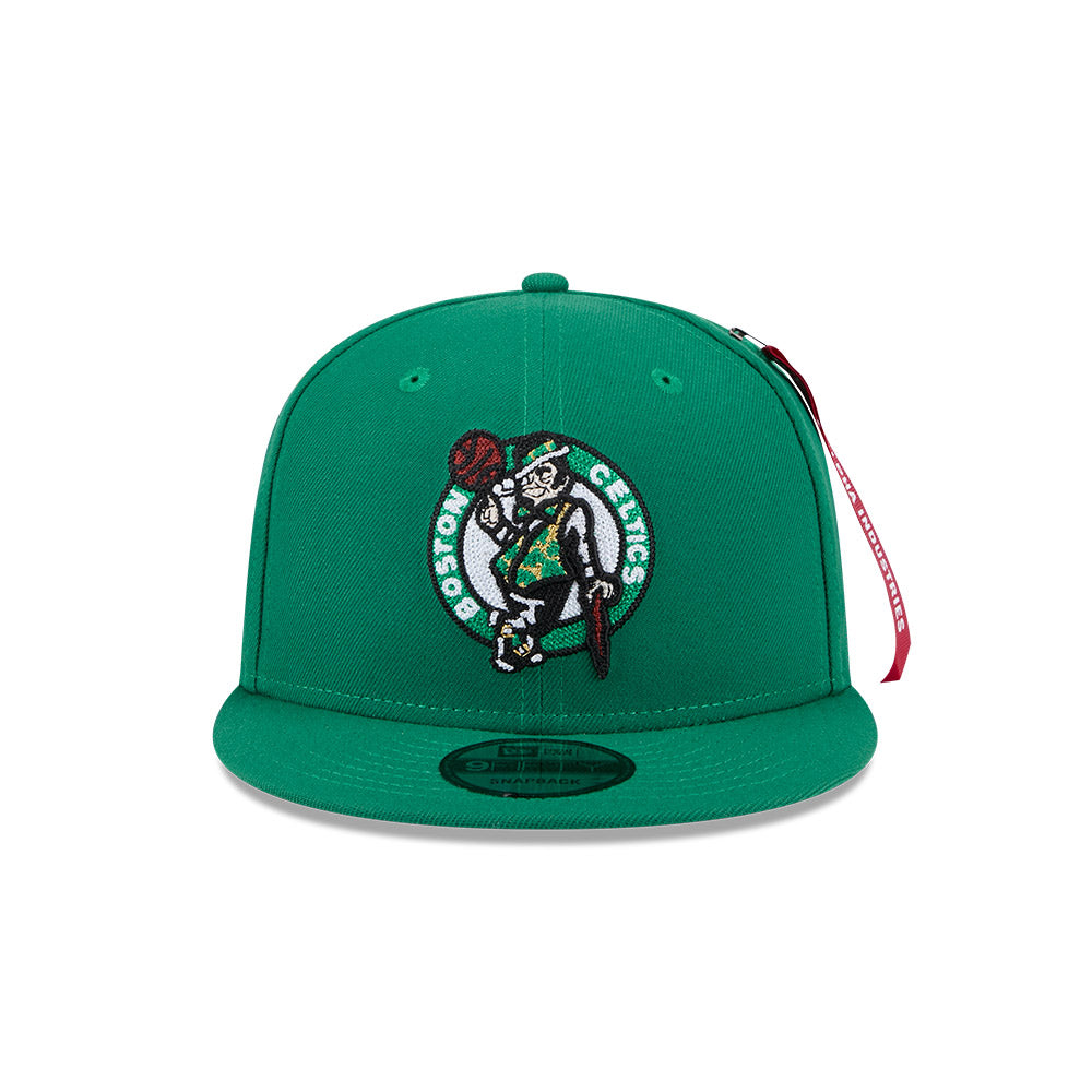 ALPHA INDUSTRIES X BOSTON CELTICS GREEN 9FIFTY CAP