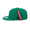 ALPHA INDUSTRIES X BOSTON CELTICS GREEN 9FIFTY CAP