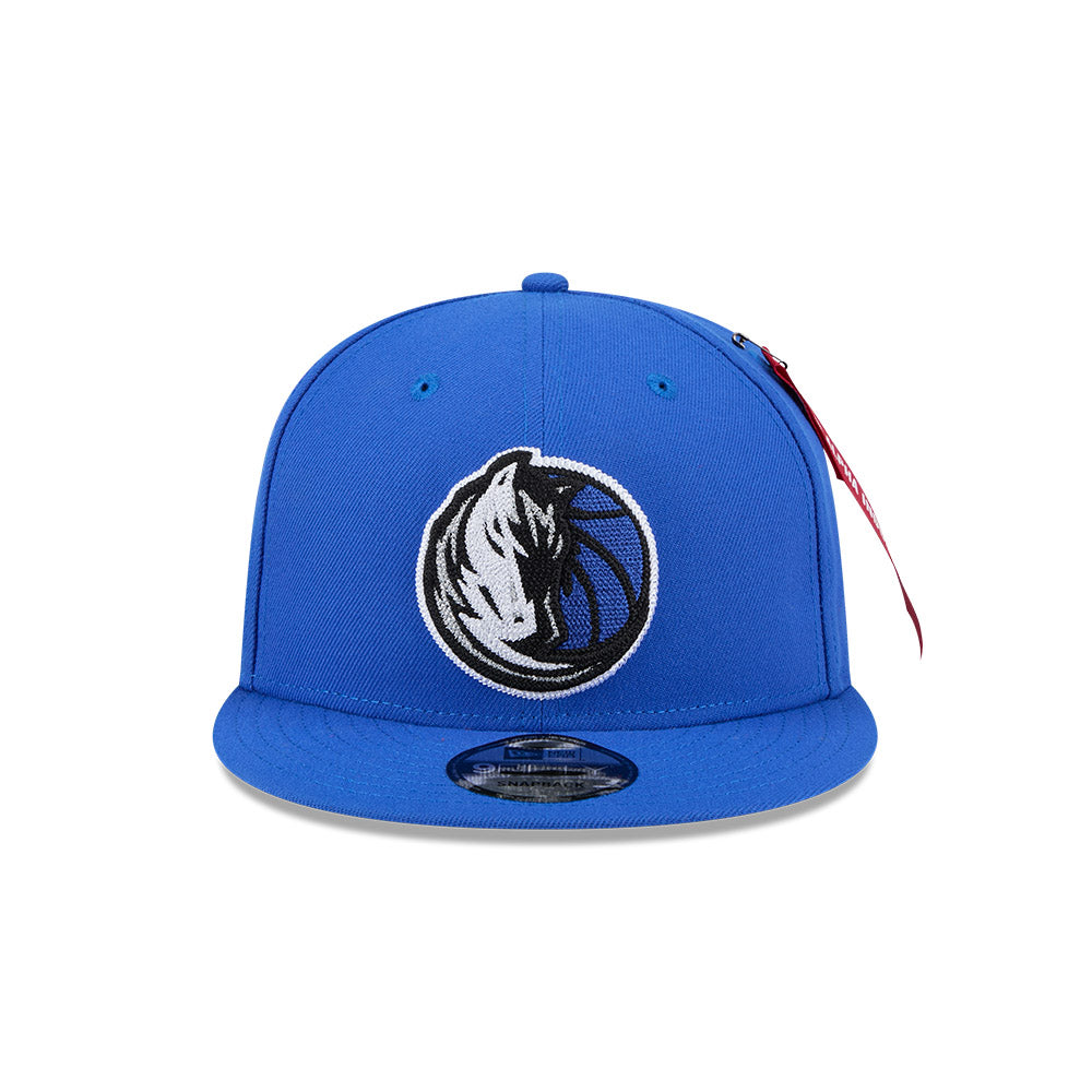 ALPHA INDUSTRIES X DALLAS MAVERICKS MED BLUE 9FIFTY CAP