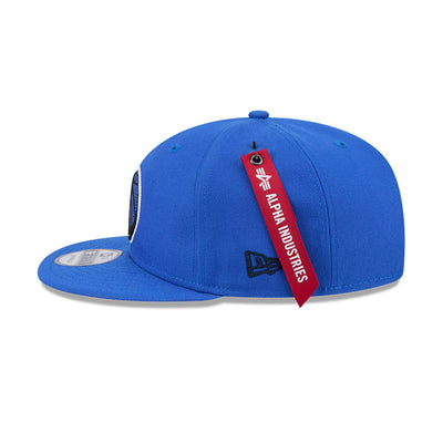 ALPHA INDUSTRIES X DALLAS MAVERICKS MED BLUE 9FIFTY CAP