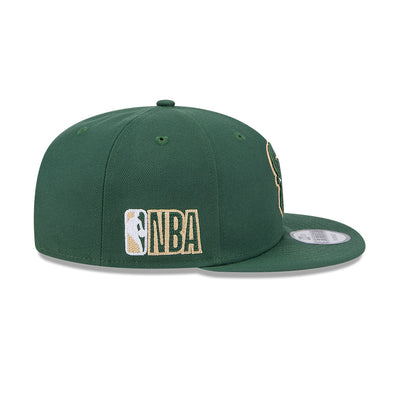 ALPHA INDUSTRIES X MILWAUKEE BUCKS DARK GREEN 9FIFTY CAP