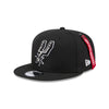 ALPHA INDUSTRIES X SAN ANTONIO SPURS BLACK 9FIFTY CAP