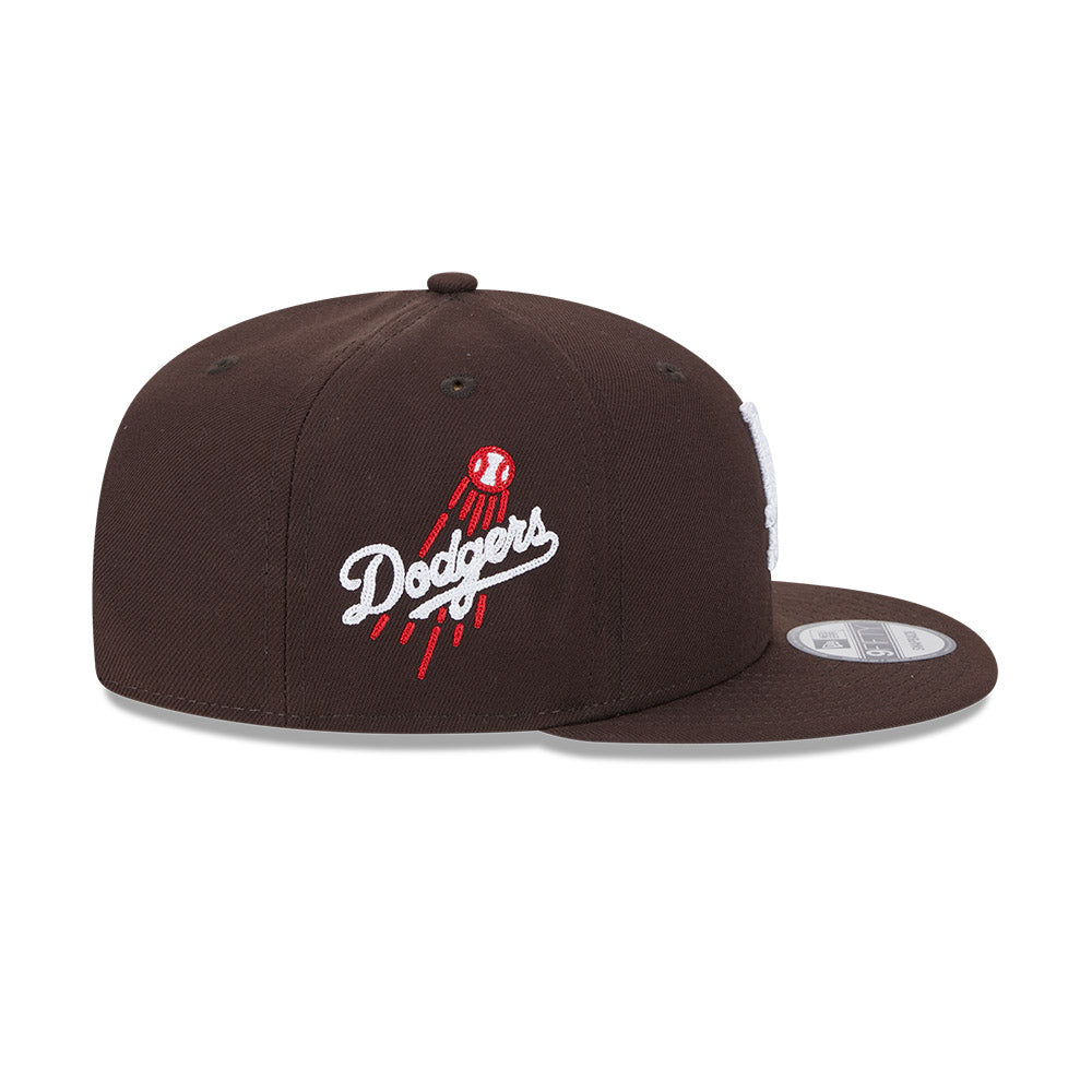 ALPHA INDUSTRIES X LOS ANGELES DODGERS DARK BRWON 9FIFTY CAP