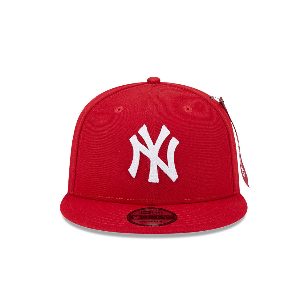 ALPHA INDUSTRIES X NEW YORK YANKEES RED 9FIFTY CAP