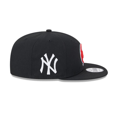 ALPHA INDUSTRIES X NEW YORK YANKEES BLACK 9FIFTY CAP