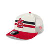 MLB ALL STAR GAME 2024 ST. LOUIS CARDINALS RED VISOR LIGHT CREAM LP 9FIFTY CAP