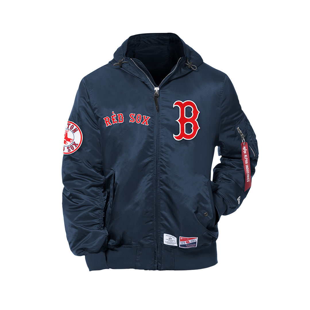 ALPHA INDUSTRIES X BOSTON RED SOX NAVY JACKET