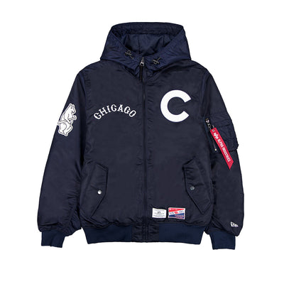 ALPHA INDUSTRIES X CHICAGO CUBS BLUE JACKET