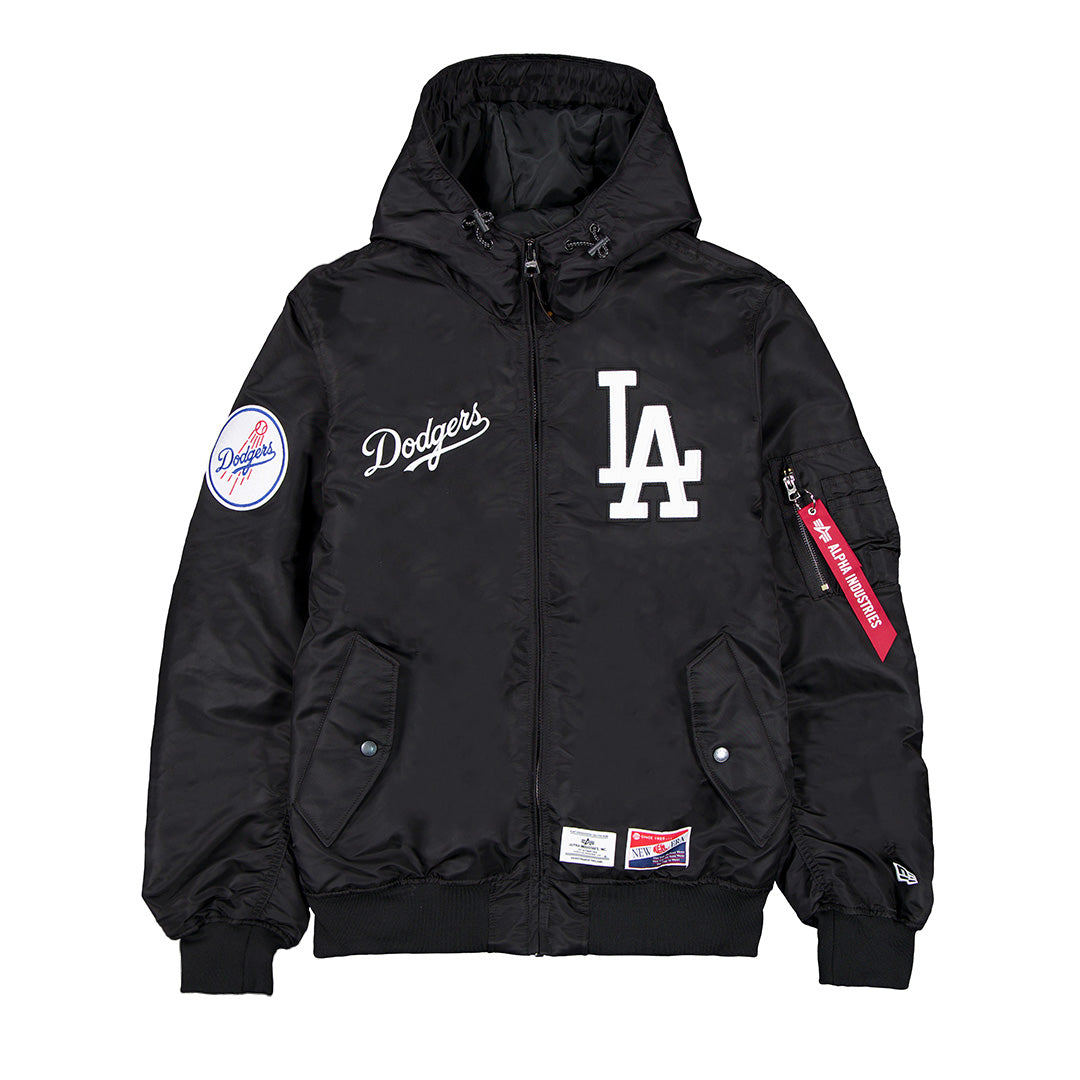 ALPHA INDUSTRIES X LOS ANGELES DODGERS BLACK JACKET