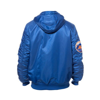 ALPHA INDUSTRIES X NEW YORK METS BLUE JACKET