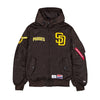 ALPHA INDUSTRIES X SAN DIEGO PADRES BROWN JACKET