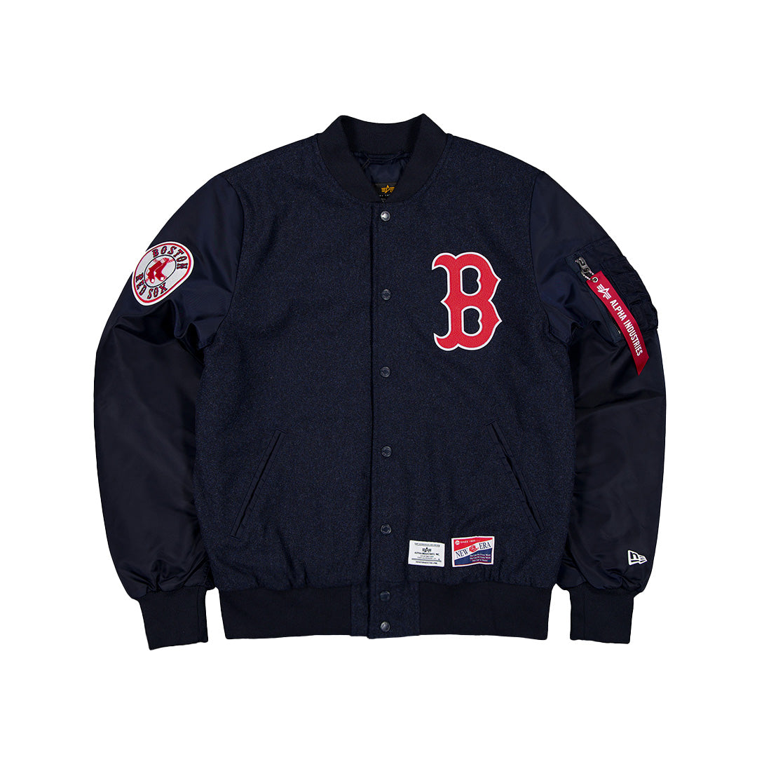 ALPHA INDUSTRIES X BOSTON RED SOX NAVY JACKET