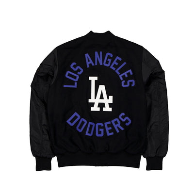 ALPHA INDUSTRIES X LOS ANGELES DODGERS BLACK JACKET