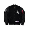 ALPHA INDUSTRIES X CHICAGO WHITE SOX BLACK JACKET