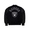 ALPHA INDUSTRIES X LAS VEGAS RAIDERS BLACK JACKET