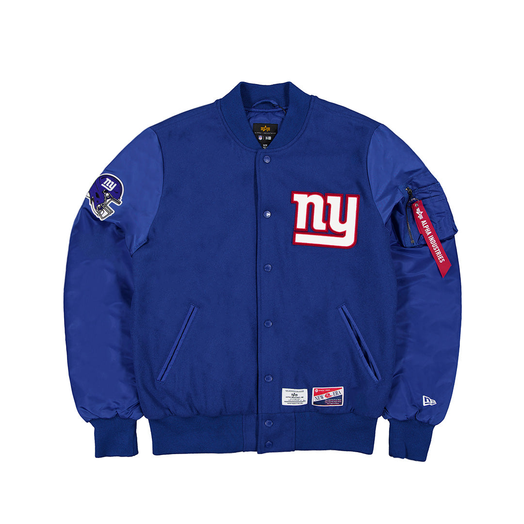 ALPHA INDUSTRIES X NEW YORK GIANTS BLUE JACKET