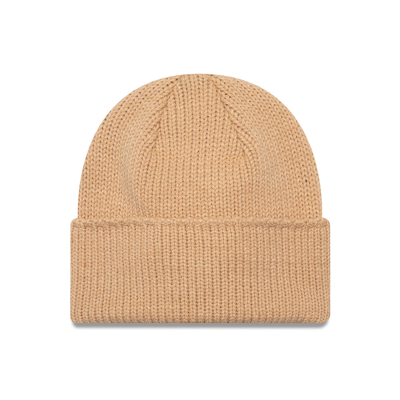 NEW ERA TIMELESS TAUPE WIDE CUFF BEANIE