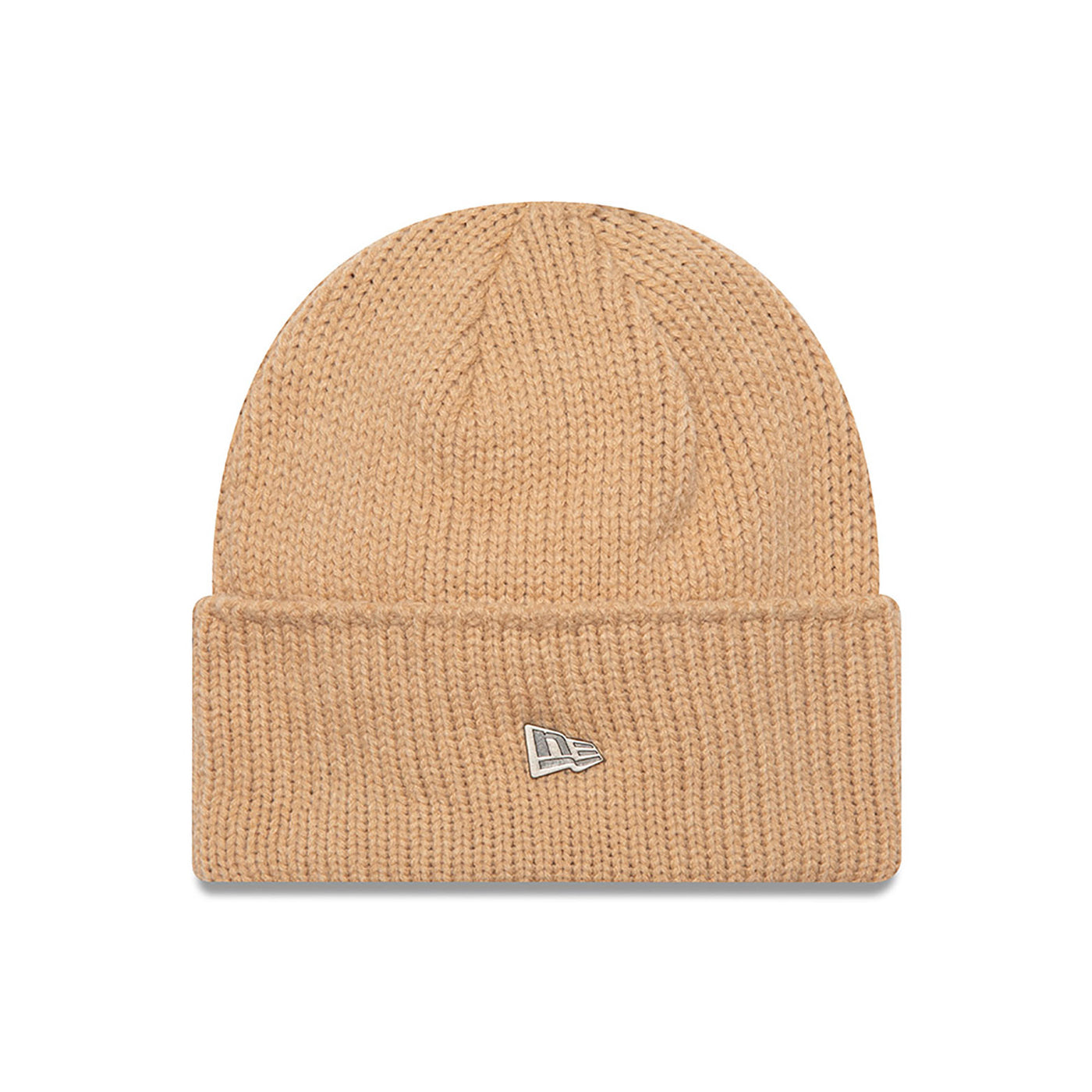 NEW ERA TIMELESS TAUPE WIDE CUFF BEANIE