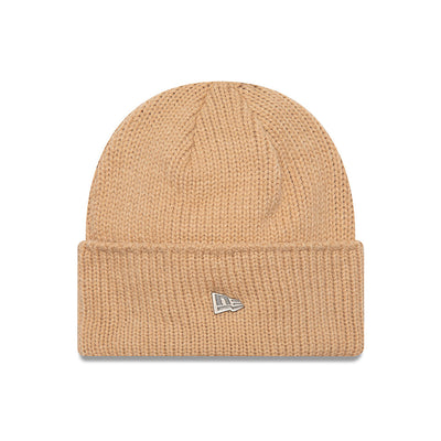 NEW ERA TIMELESS TAUPE WIDE CUFF BEANIE