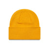 NEW ERA YELLOW MUSTARD WIDE CUFF BEANIE