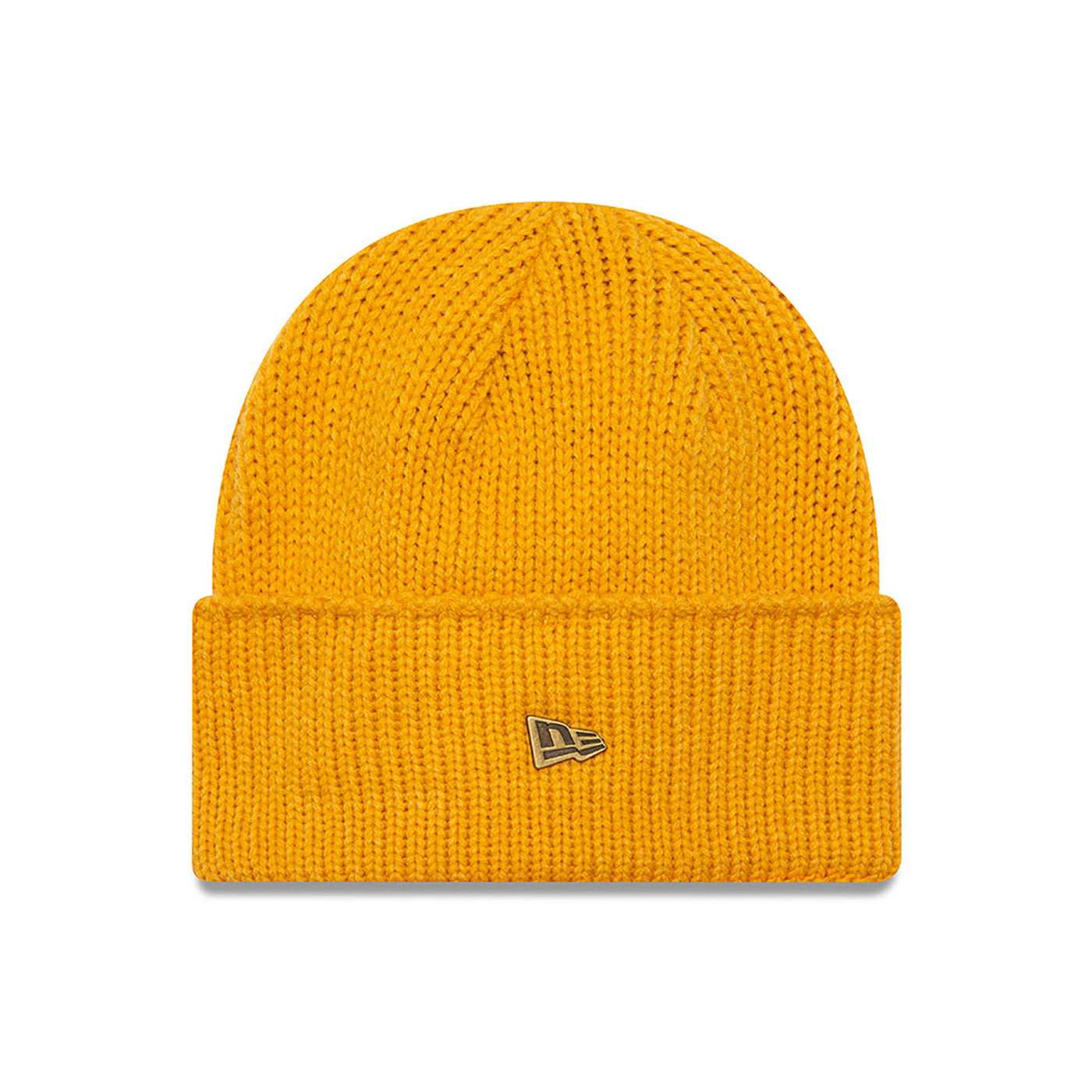 NEW ERA YELLOW MUSTARD WIDE CUFF BEANIE