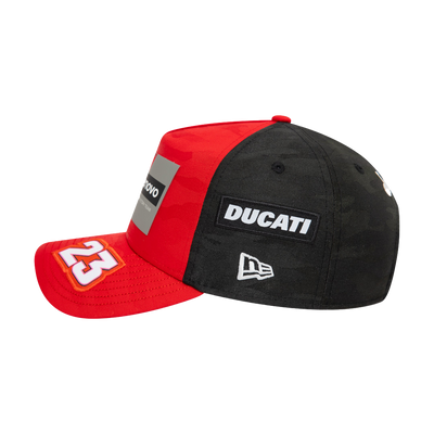 DUCATI TEAM ENEA BASTIANINI CAMO RED 9FORTY AF CAP