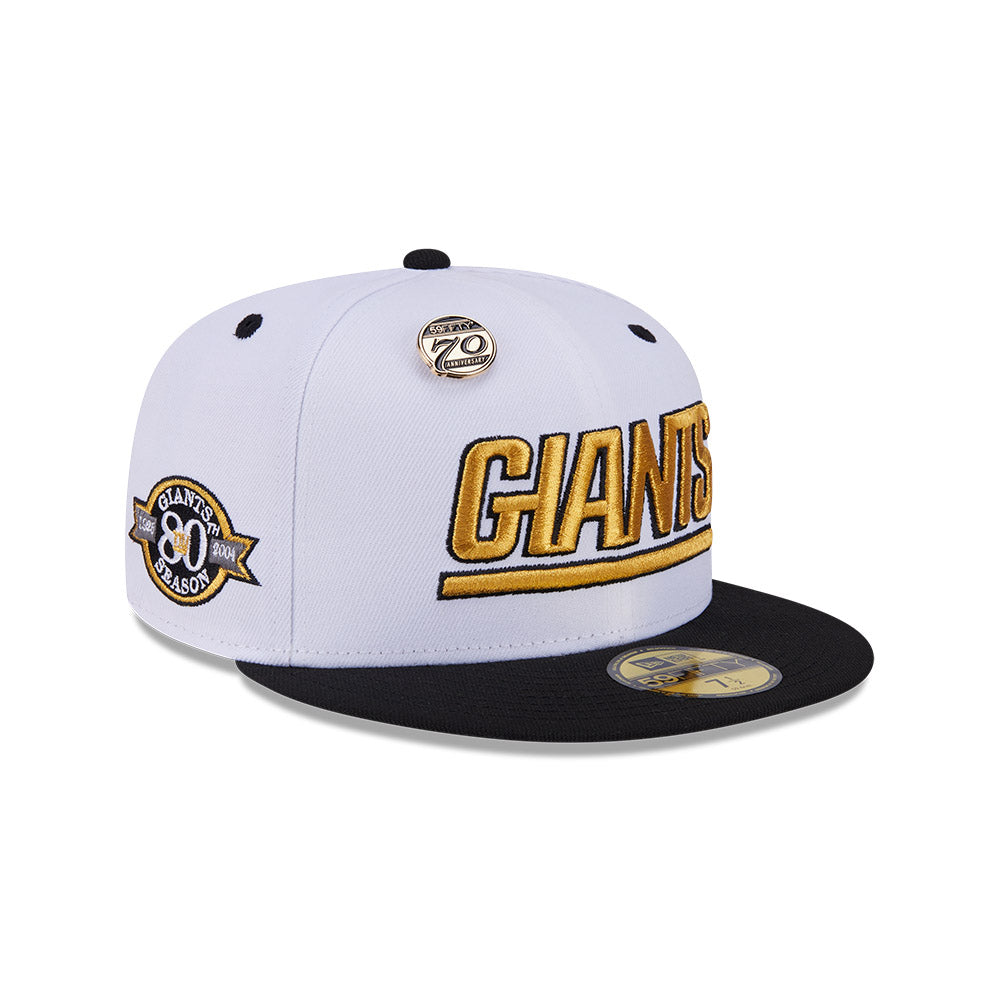 NEW ERA 59FIFTY DAY NEW YORK GIANTS WHITE 59FIFTY CAP