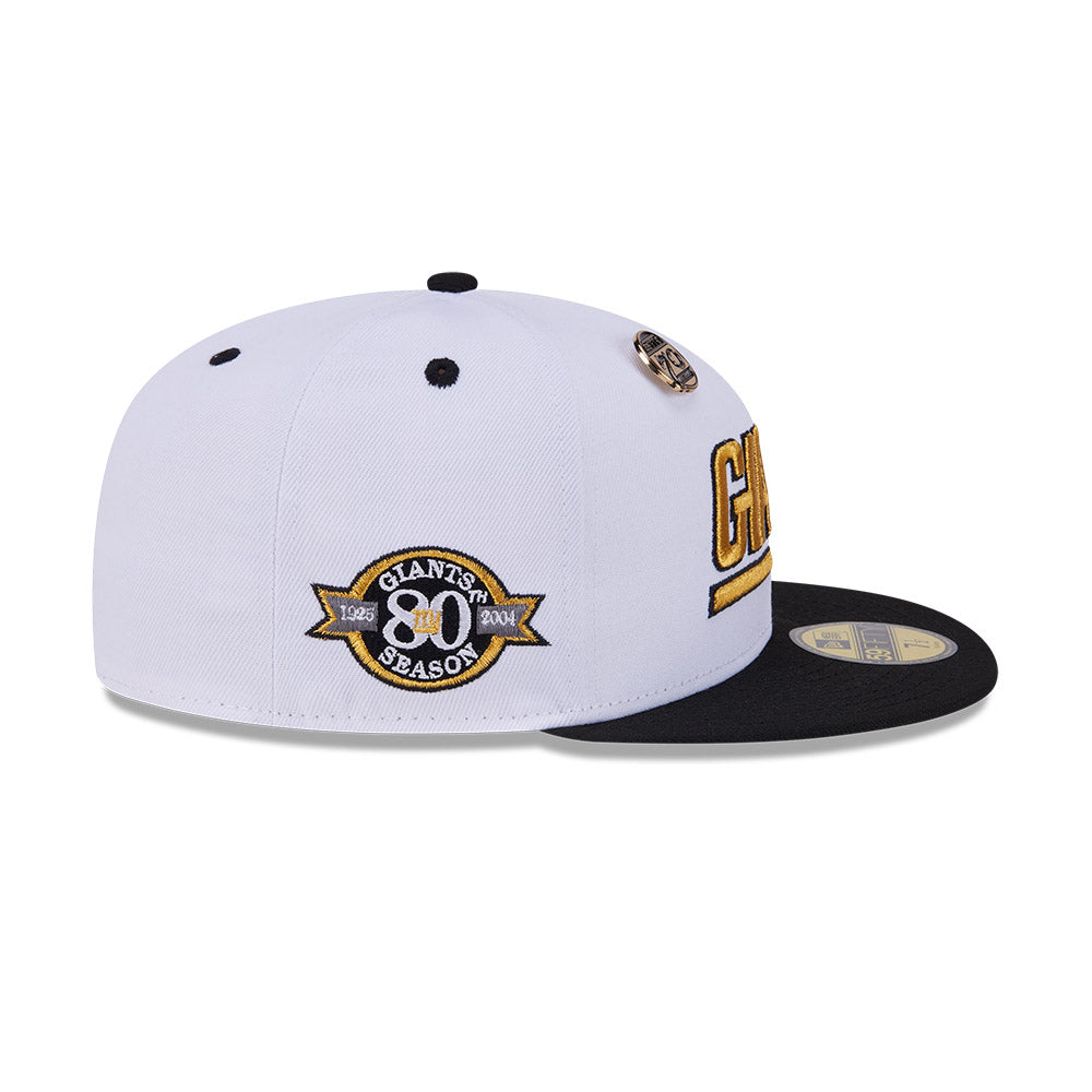 NEW ERA 59FIFTY DAY NEW YORK GIANTS WHITE 59FIFTY CAP