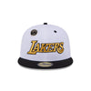 NEW ERA 59FIFTY DAY LOS ANGELES LAKERS WHITE 59FIFTY CAP