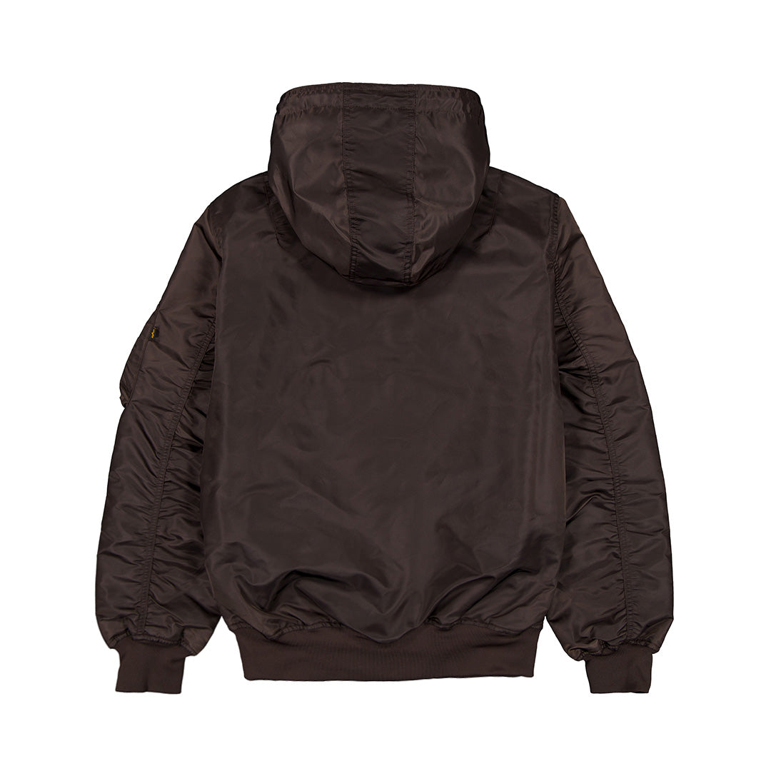 NEW ERA x ALPHA INDUSTRIES DARK BROWN JACKET