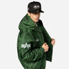 NEW ERA x ALPHA INDUSTRIES DARK GREEN JACKET