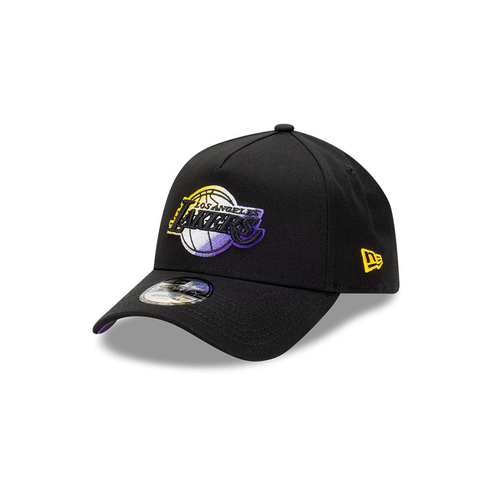 LOS ANGELES LAKERS NBA GRADIENT BLACK 9FORTY AF CAP