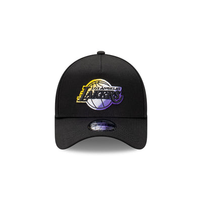 LOS ANGELES LAKERS NBA GRADIENT BLACK 9FORTY AF CAP