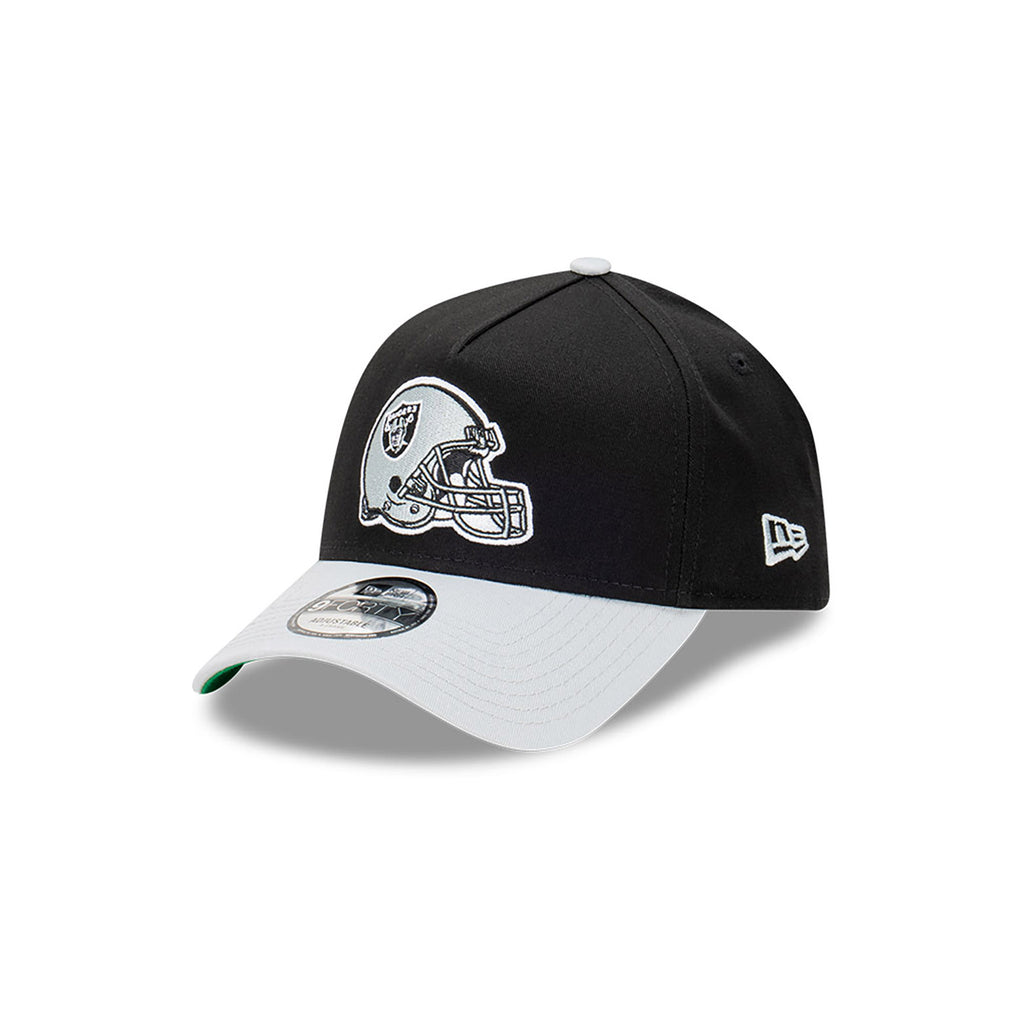 OAKLAND RAIDERS NFL RIVARLY 2-TONE GRAY VISOR BLACK 9FORTY AF CAP