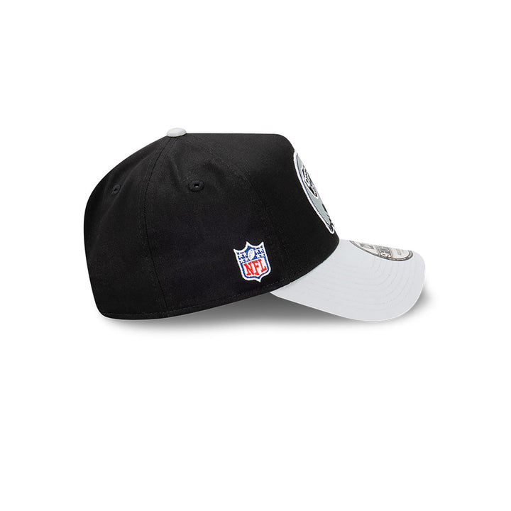 OAKLAND RAIDERS NFL RIVARLY 2-TONE GRAY VISOR BLACK 9FORTY AF CAP