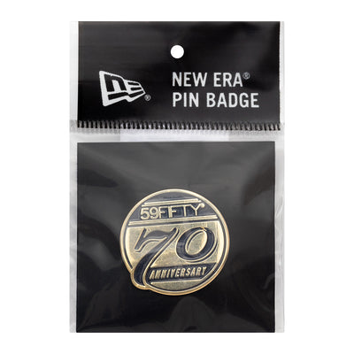 NEW ERA 59FIFTY® DAY 2024 70TH ANNIVERSARY BLACK & GOLD PIN BADGE