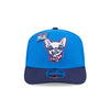 NEW ERA X BIG LEAGUE CHEW EL PASO CHIHUAHUAS NAVY VISOR MED BLUE 9SEVENTY STRETCH SNAP CAP