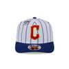 NEW ERA X BIG LEAGUE CHEW CLEVELAND GUARDIANS NAVY VISOR WHITE 9SEVENTY STRETCH SNAP CAP