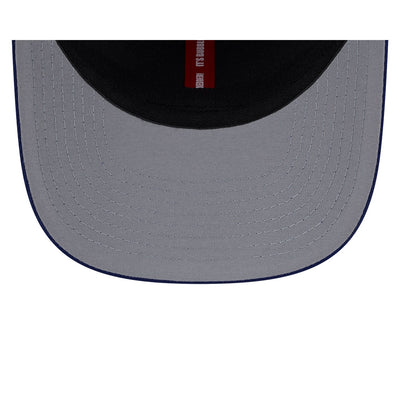 NEW ERA X BIG LEAGUE CHEW BOSTON RED SOX NAVY VISOR WHITE 9SEVENTY STRETCH SNAP CAP