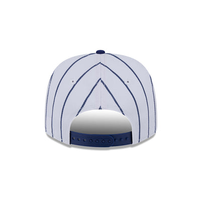 NEW ERA X BIG LEAGUE CHEW MINNESOTA TWINS NAVY VISOR WHITE 9SEVENTY STRETCH SNAP CAP