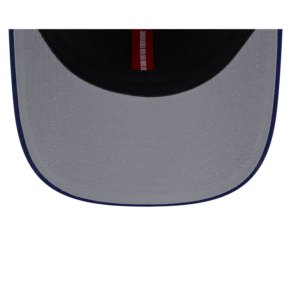 NEW ERA X BIG LEAGUE CHEW PHILADELPHIA PHILLIES NAVY VISOR WHITE 9SEVENTY STRETCH SNAP CAP